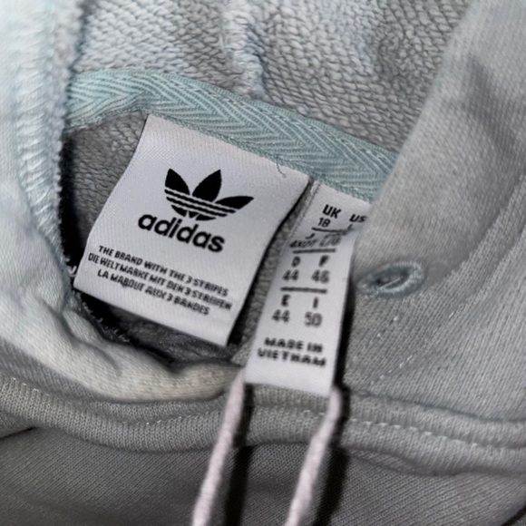 Two Adidas Originals Sweatshirts Purple and Mint Size: Large (see description) - Picture 4 of 9